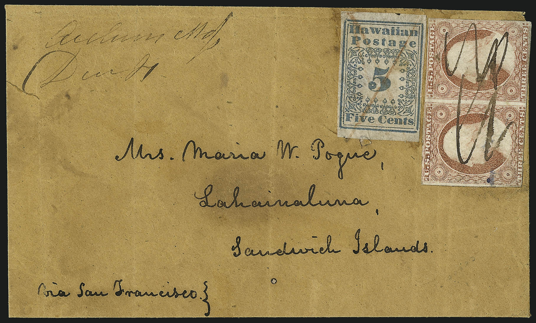 Siegel Census Record 2-I-COV-67 — Siegel Auction Galleries