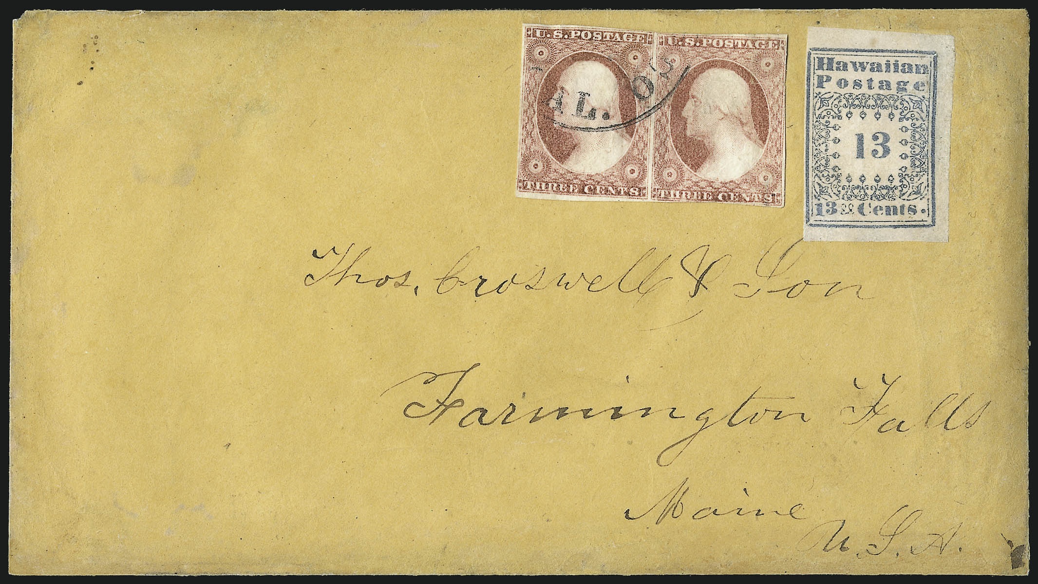 Siegel Census Record 3-II-COV-144-2 — Siegel Auction Galleries