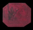 British Guiana, 1856, 1c Black on Magenta, (Scott 13; SG 23)