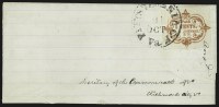 Sale Number 815, Lot Number 136, Pittsylvania Court House Va., 5c Dull Red on Laid (66X2)