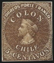 Sale Number 957, Lot Number 109, 1854, 5c Chocolate Brown, Lithograph (7d)