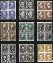 Sale Number 968, Lot Number 129, 1c-30c 1875 Re-Issue of 1861-66 Issue (102-110)