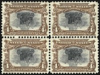 Sale Number 968A, Lot Number 369, 4c Pan-American, Center Inverted (296a)
