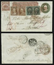 Sale Number 979, Lot Number 34, Wells, Fargo & Co. Pony Express, $1.00 Red (143L3)