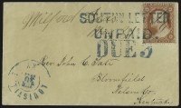 Sale Number 988, Lot Number 35, SOUTHN. LETTER UNPAID