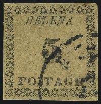 Sale Number 1035, Lot Number 30, Helena Tex., 5c Black on Buff (38X1)