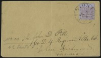 Sale Number 1035, Lot Number 91, Uniontown Ala., 10c Red on Gray Blue (86X5)