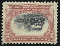 Sale Number 1052, Lot Number 4, 2c Pan-American, Center Inverted (295a)