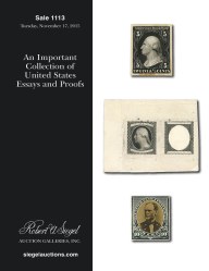Sale No. 1113 — Siegel Auction Galleries