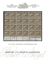 Sale No. 1264 — Siegel Auction Galleries