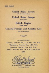 Sale No. 266 — Siegel Auction Galleries