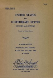 Sale No. 288 — Siegel Auction Galleries