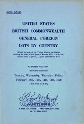 Sale No. 367 — Siegel Auction Galleries