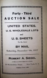 Sale No. 43 — Siegel Auction Galleries