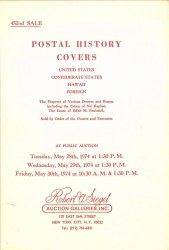 Sale No. 452 — Siegel Auction Galleries