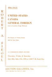 Sale No. 495 — Siegel Auction Galleries