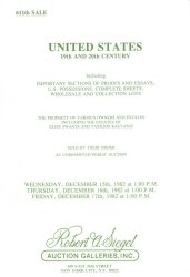 Sale No. 611 — Siegel Auction Galleries