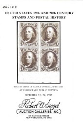 Sale No. 670 — Siegel Auction Galleries