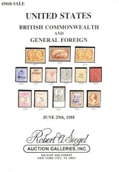 Sale No. 696 — Siegel Auction Galleries