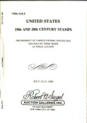 Sale No. 710 — Siegel Auction Galleries