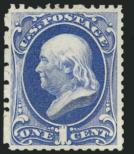 1c Ultramarine, (Scott 167)