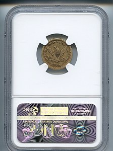 Liberty Gold, $3, 1862 - , 7796, Reverse