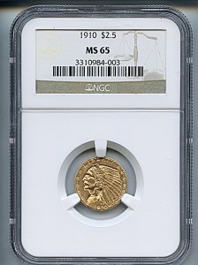 Indian Gold, $3, 1910 - , 7941, Obverse