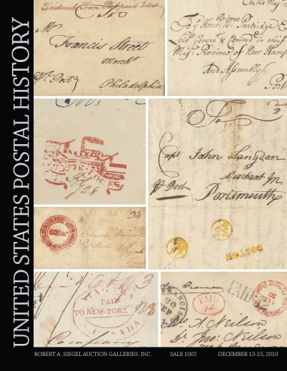 Catalog Cover Sale no. 1002 — Siegel Auction Galleries