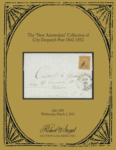 Catalog Cover Sale no. 1005 — Siegel Auction Galleries