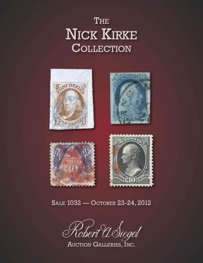 Catalog Cover Sale no. 1032 — Siegel Auction Galleries