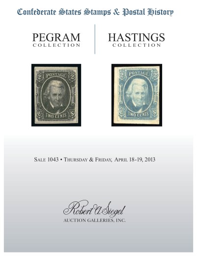 Catalog Cover Sale no. 1043 — Siegel Auction Galleries