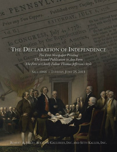 Catalog Cover Sale no. 1046 — Siegel Auction Galleries