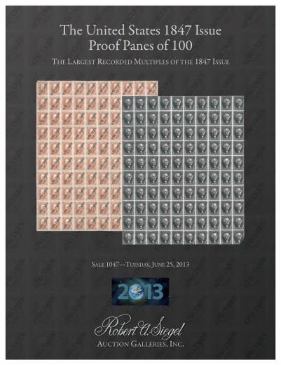 Catalog Cover Sale no. 1047 — Siegel Auction Galleries