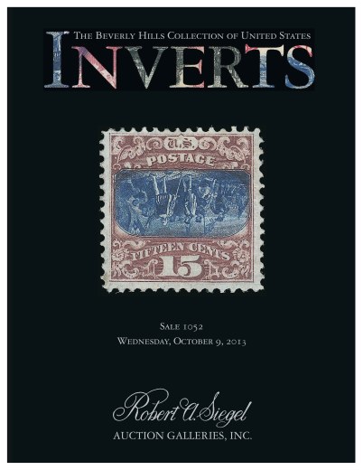 Catalog Cover Sale no. 1052 — Siegel Auction Galleries
