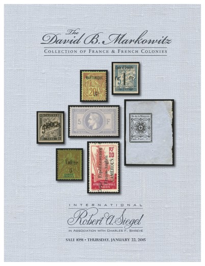 Catalog Cover Sale no. 1091 — Siegel Auction Galleries