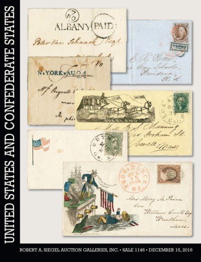 Catalog Cover Sale no. 1146 — Siegel Auction Galleries