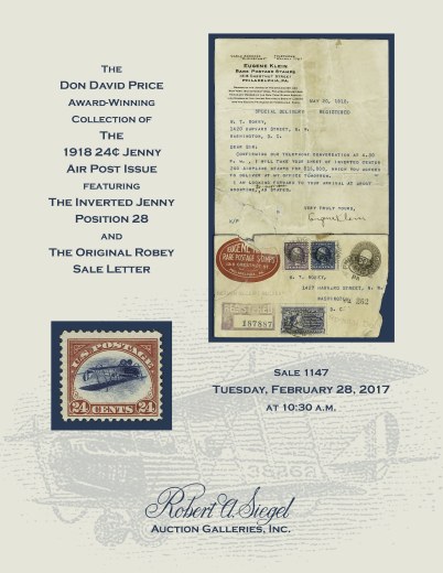 Catalog Cover Sale no. 1147 — Siegel Auction Galleries