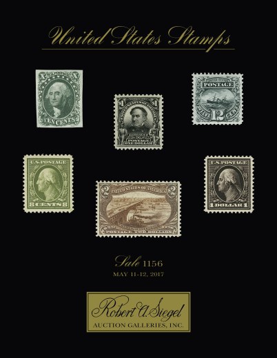 Catalog Cover Sale no. 1156 — Siegel Auction Galleries