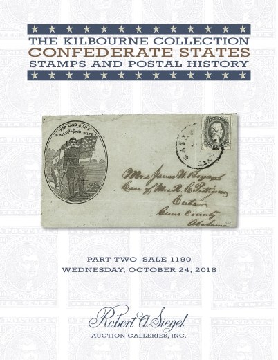 Catalog Cover Sale no. 1190 — Siegel Auction Galleries