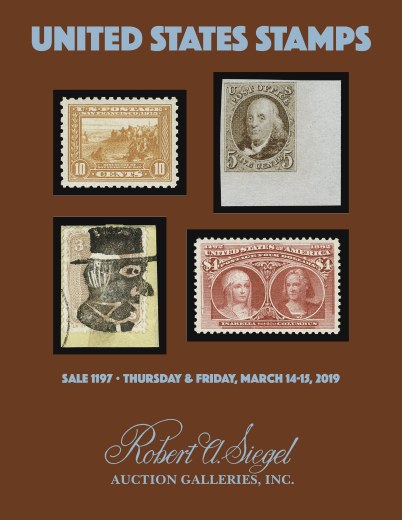 Catalog Cover Sale no. 1197 — Siegel Auction Galleries
