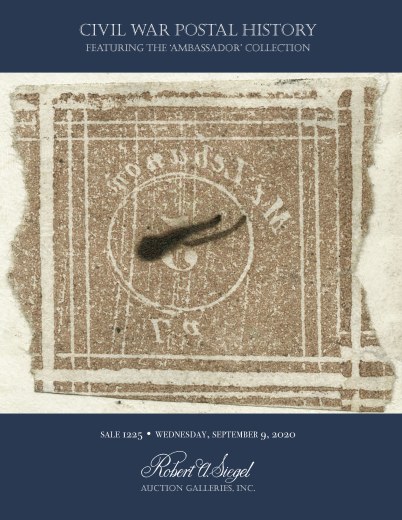 Catalog Cover Sale no. 1225 — Siegel Auction Galleries