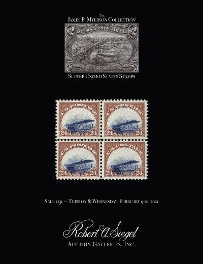 Catalog Cover Sale no. 1231 — Siegel Auction Galleries