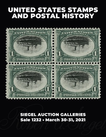 Catalog Cover Sale no. 1232 — Siegel Auction Galleries