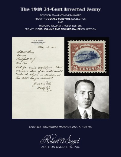 Catalog Cover Sale no. 1233 — Siegel Auction Galleries