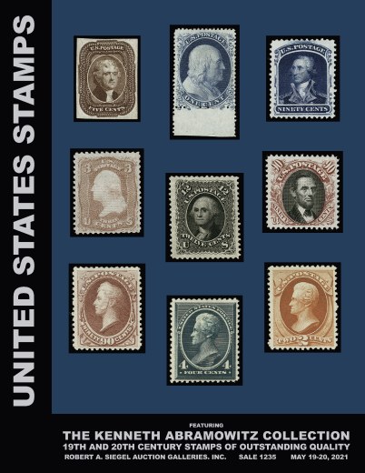 Catalog Cover Sale no. 1235 — Siegel Auction Galleries