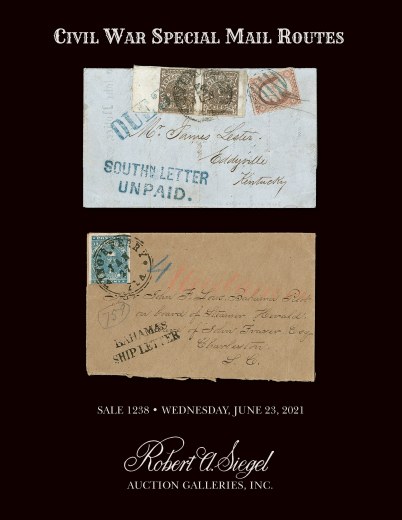 Catalog Cover Sale no. 1238 — Siegel Auction Galleries