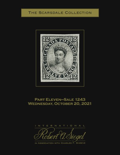 Catalog Cover Sale no. 1243 — Siegel Auction Galleries