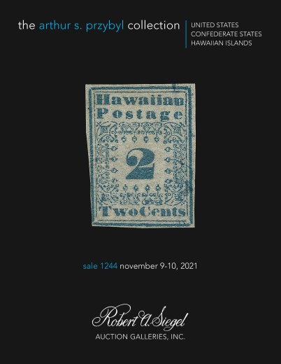 Catalog Cover Sale no. 1244 — Siegel Auction Galleries