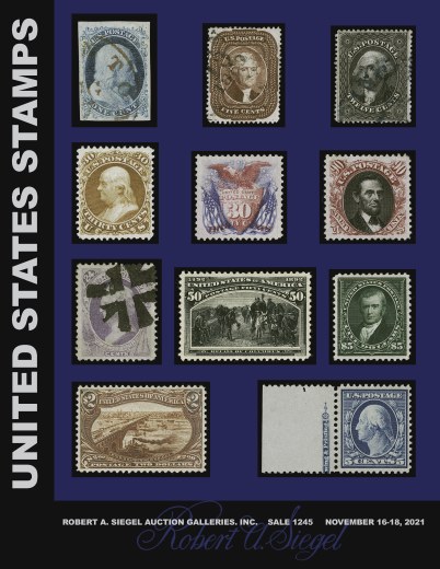 Catalog Cover Sale no. 1245 — Siegel Auction Galleries