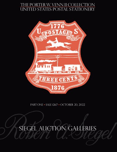 Catalog Cover Sale no. 1267 — Siegel Auction Galleries